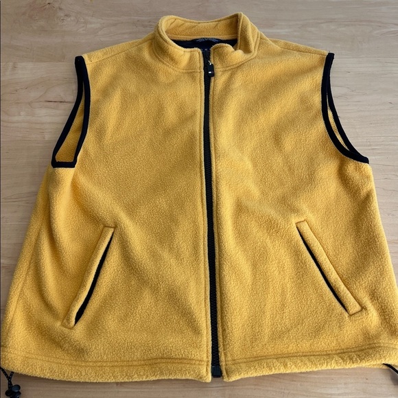 Tommy Hilfiger Other - Y2K VTG Tommy Hilfiger Mustard Fleece Vest